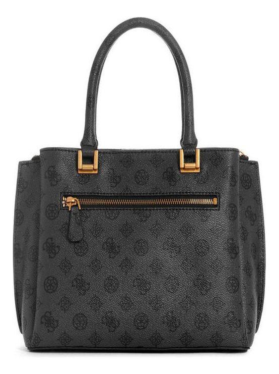 Cartera Guess Mujer Fynna Girlfriend Satchel Negro-2