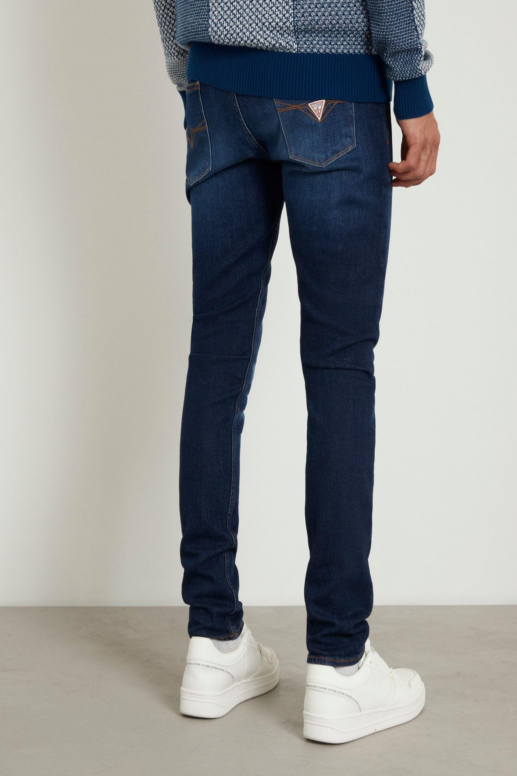 Jeans Guess Hombre Chris Negro.-2