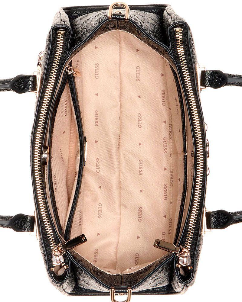 Cartera Anise Triple Comp Satchel Negro-4