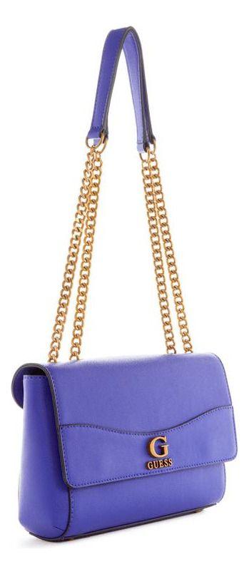 Cartera Guess Mujer Nell Convertible Xbody Flap Azul-1