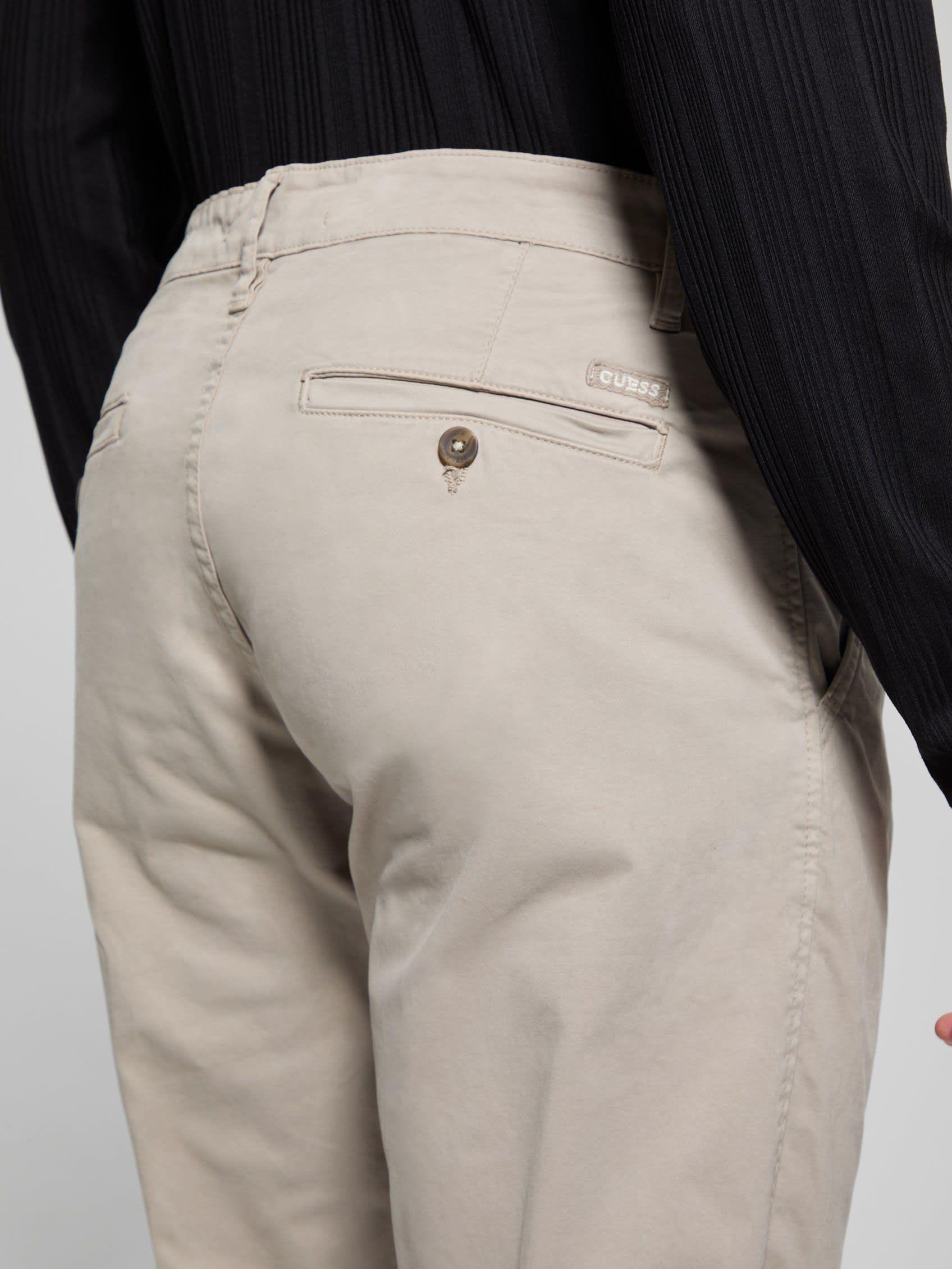 Pantalon Guess Hombre Angels Chino Café-2