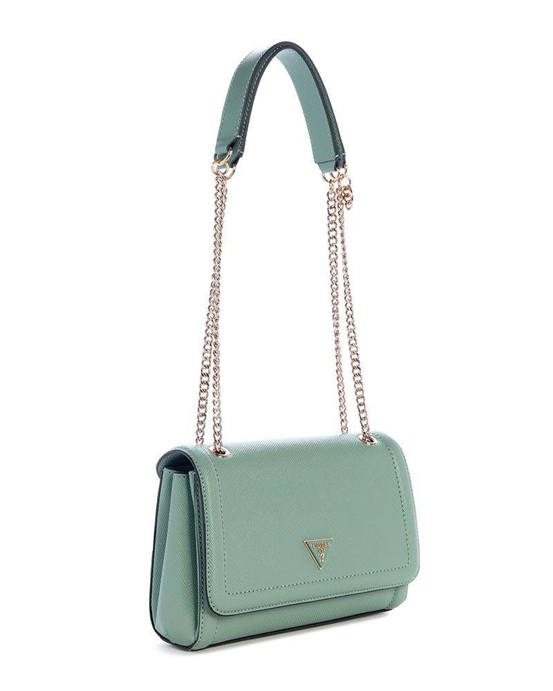 Cartera Guess Mujer Noelle Ii Cnvrtble Xbody Flap Celeste-1