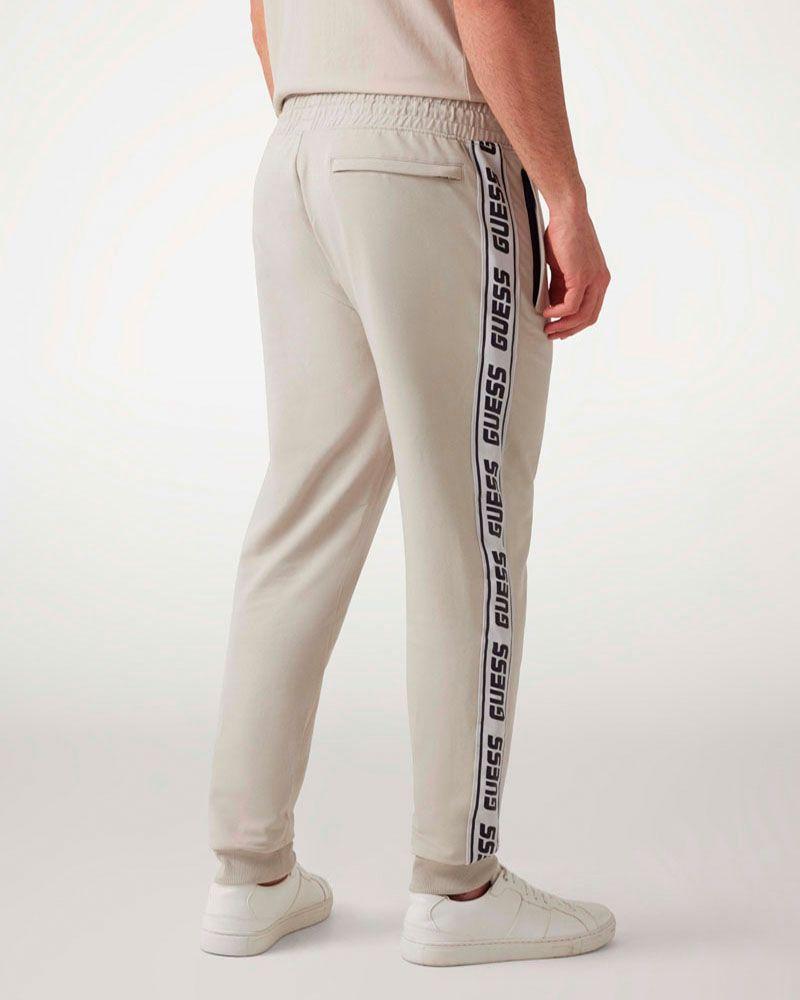 Pantalon Guess Hombre New Arlo Long Pant Beige-1
