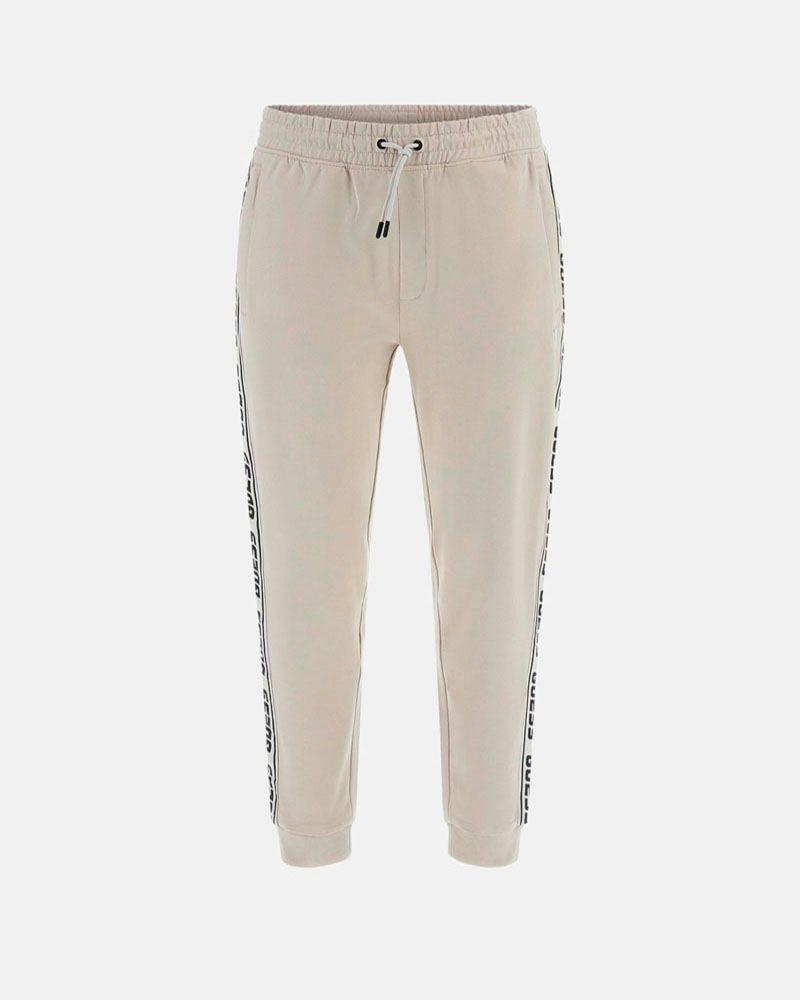 Pantalon Guess Hombre New Arlo Long Pant Beige-4