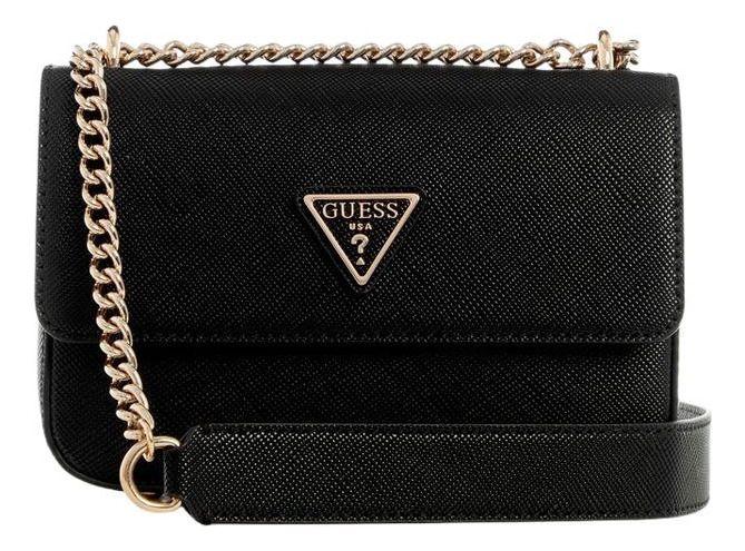 Cartera Guess Mujer Eco Elements Cnvrtbl Xbdy Flap Negro-0