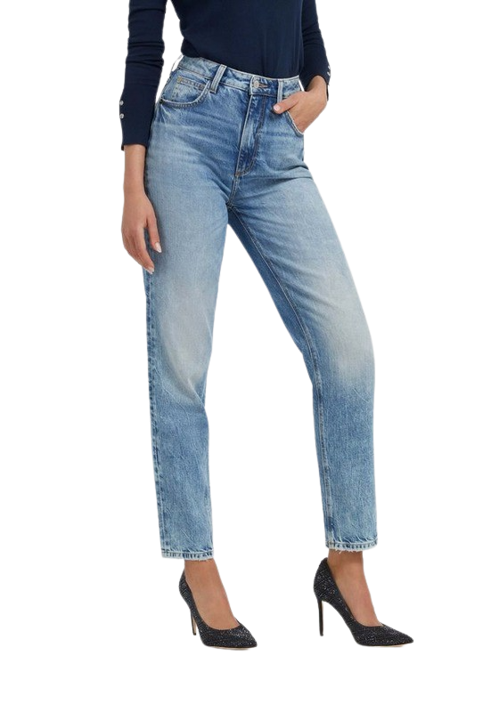 Jeans Guess Mujer Fashion Prem Denim Celeste-0