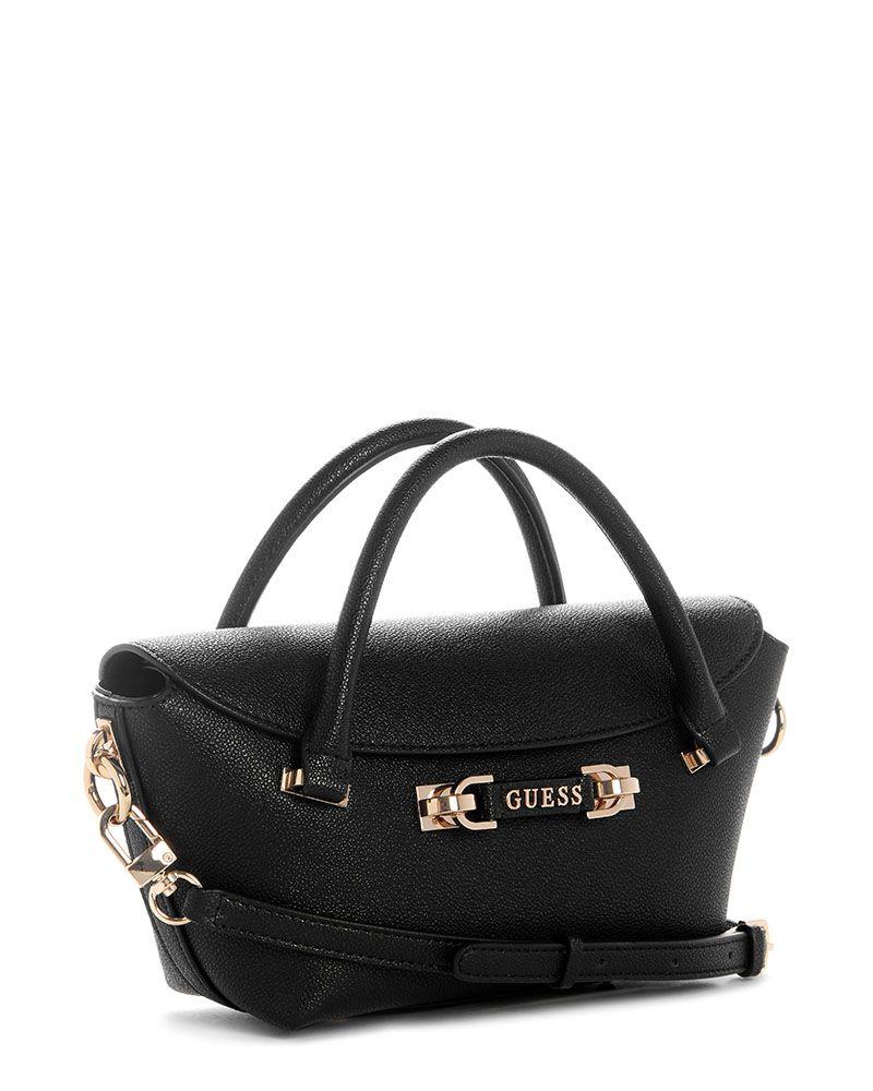 Mini Cartera Sophia Mini Satchel Negro-2