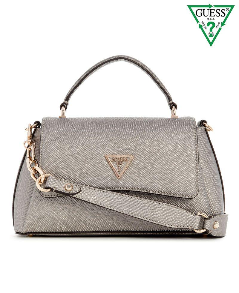 Cartera Eco Gloriana 2 Comp Th Flap Plateado-0