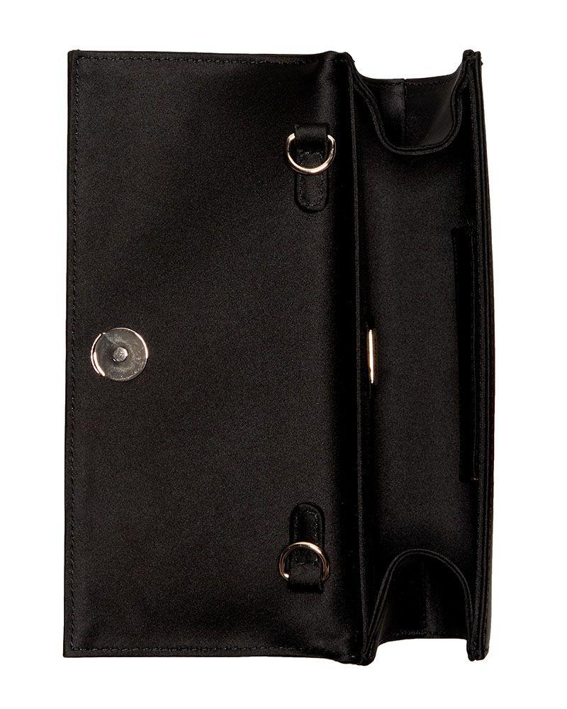 Cartera Guess Mujer Elsie Clutch Negro-3