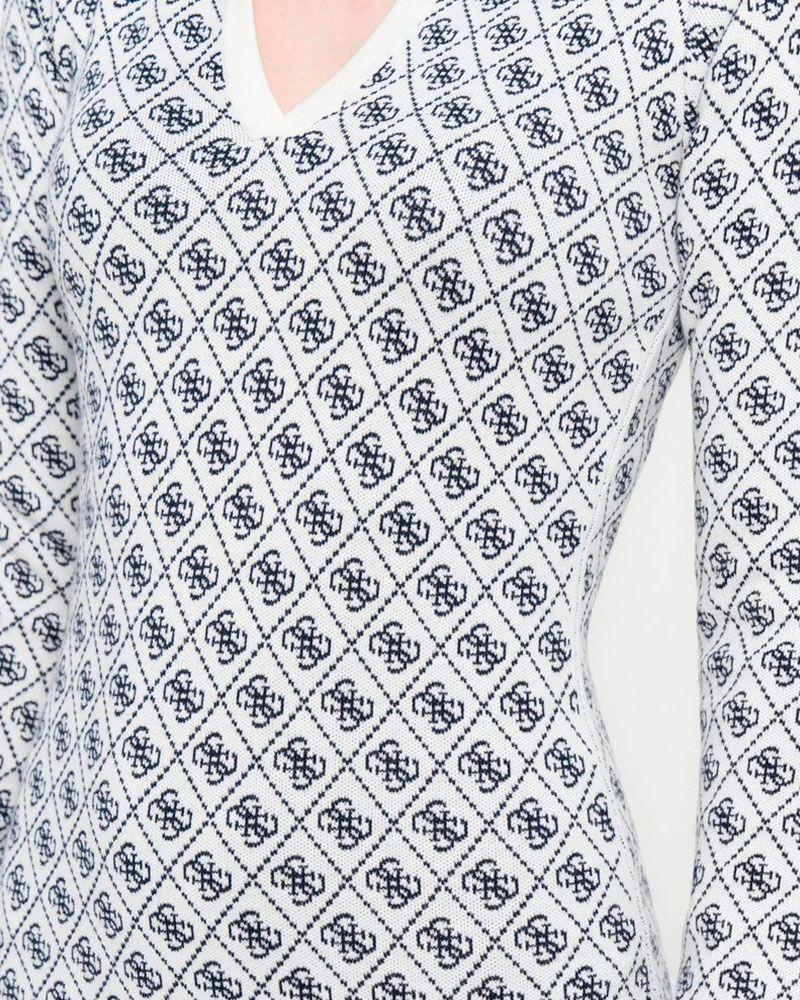 Vestido Ls Polo Aubrey 4G Azul Mujer-5