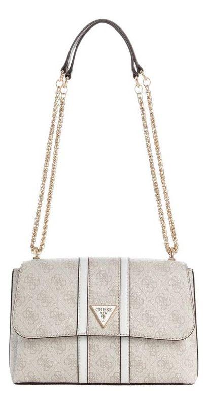 Cartera Guess Mujer Noreen Convertible Xbody Flap Blanco-0