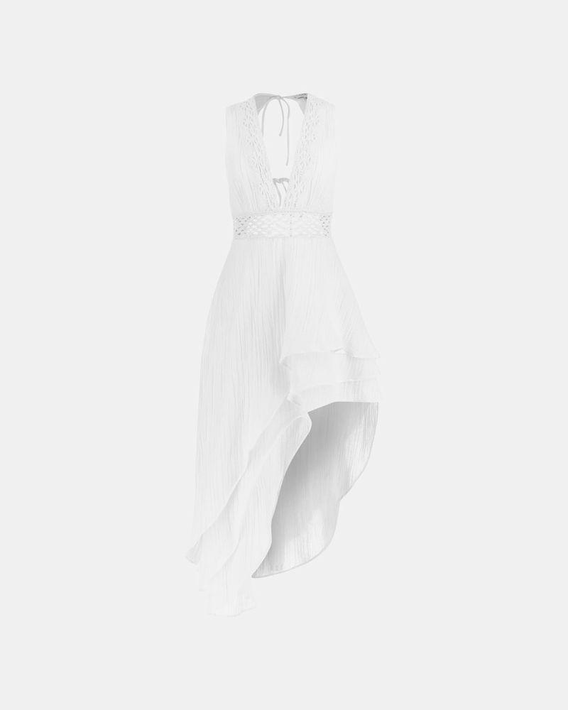 Vestido Guess Mujer Sl Danny Dress Blanco-7