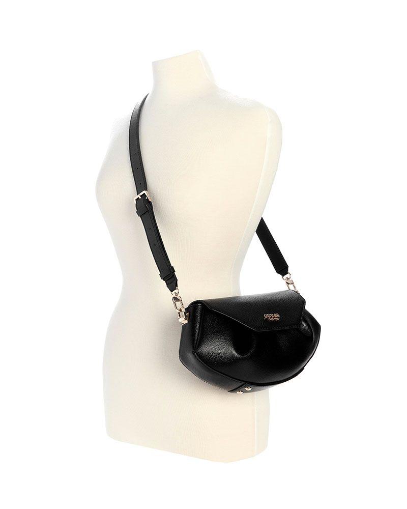 Cartera Amorette Flap Crossbody Negro-4