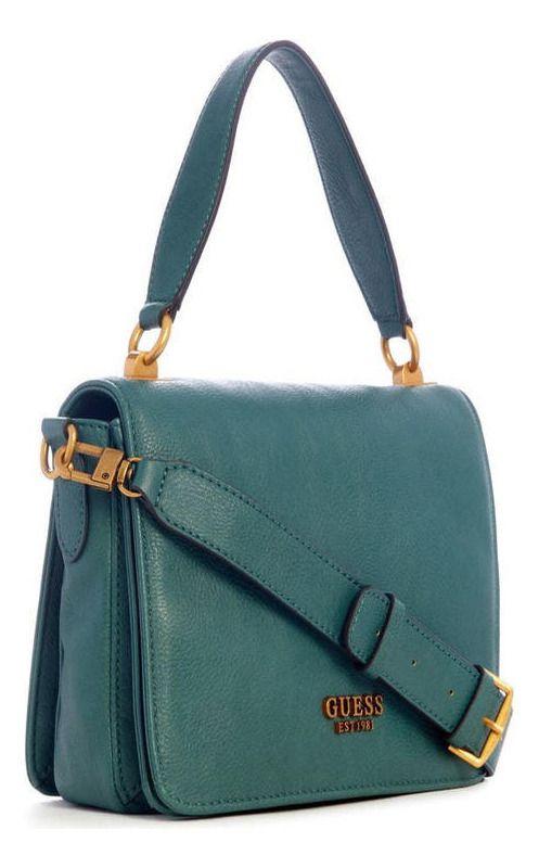 Cartera Guess Mujer Arja Top Handle Flap Verde-1