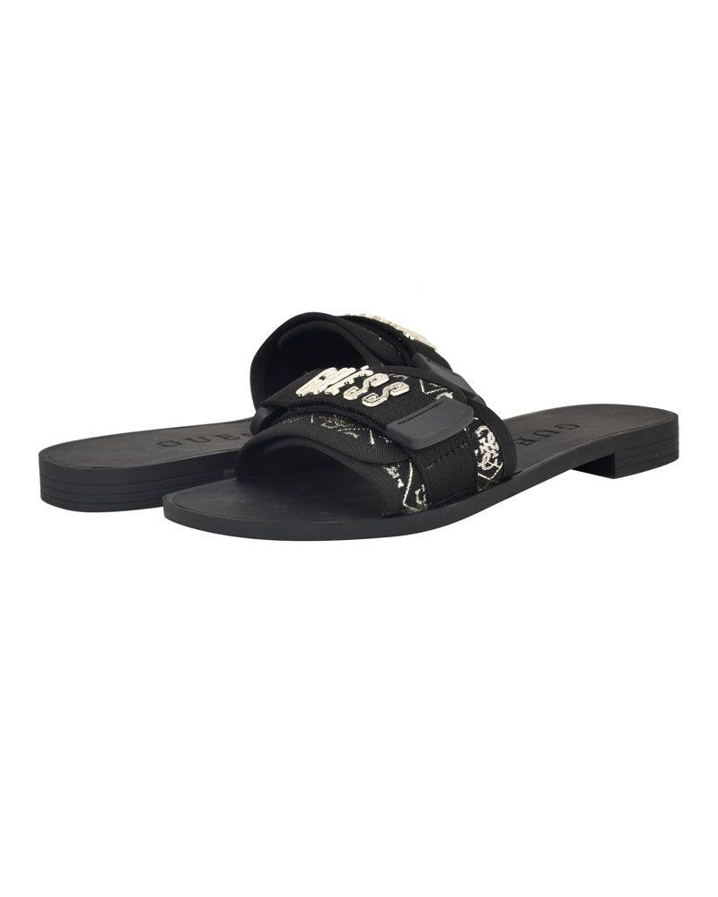 Sandalias Guess Mujer Footwear Gwelyze2 Negro-2