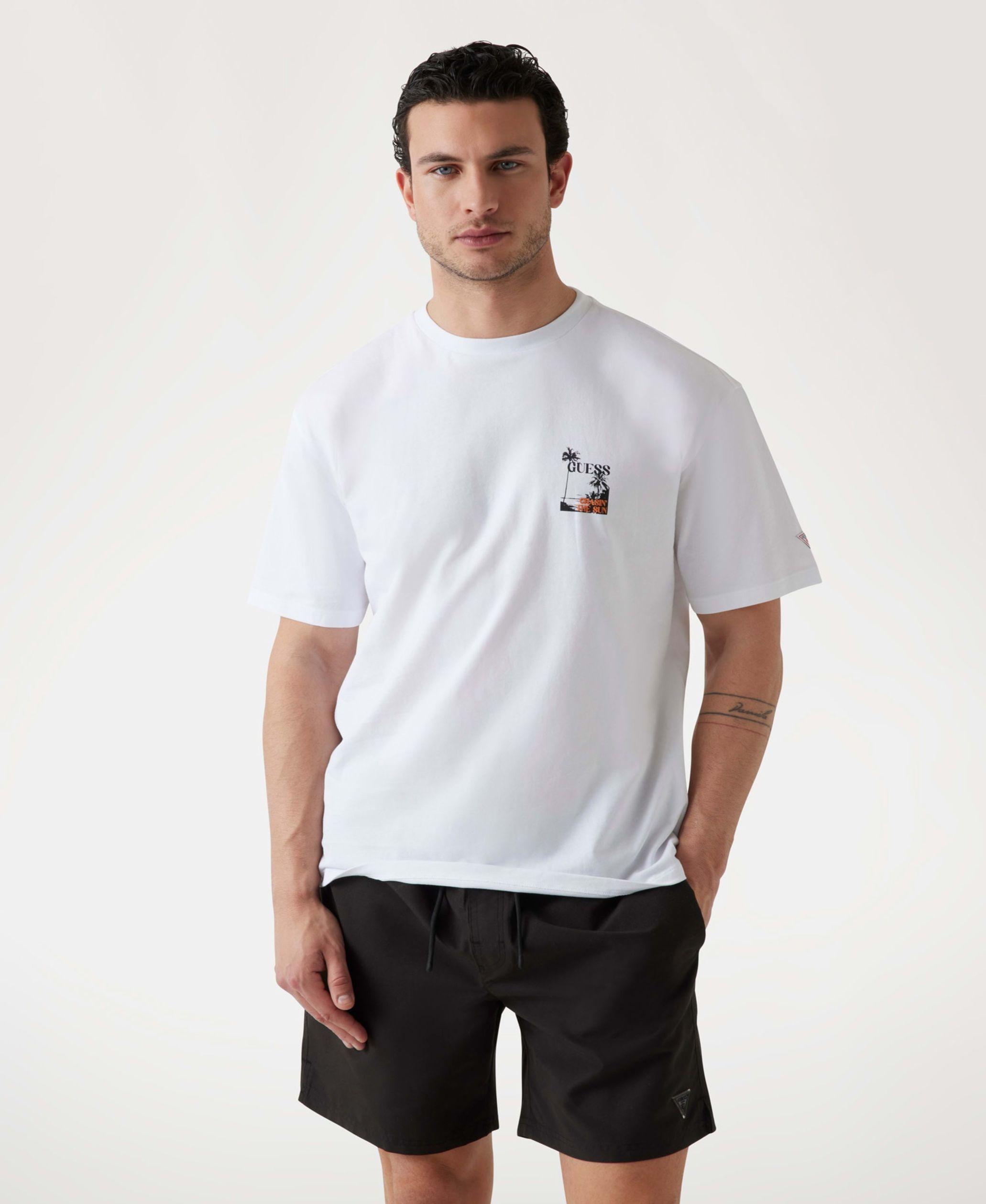 Polera Ss Cn Sunset Tee Blanco-0