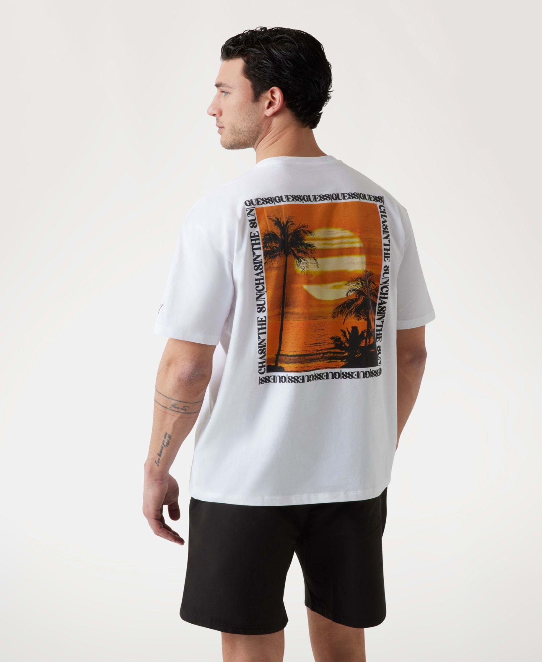 Polera Ss Cn Sunset Tee Blanco-2