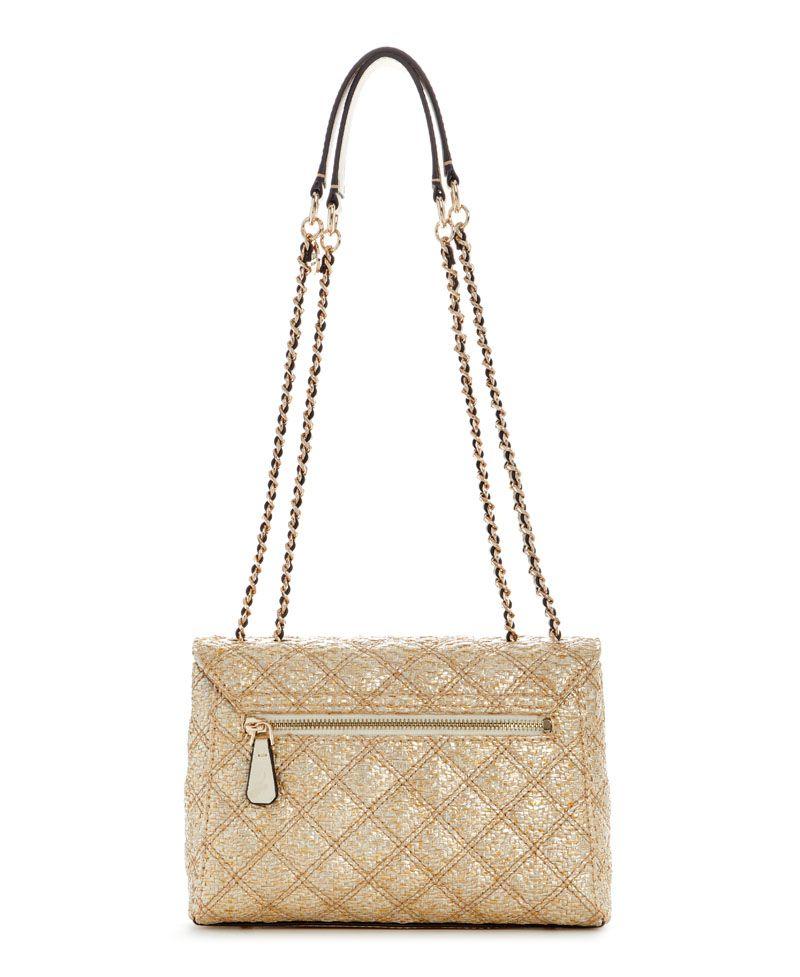 Cartera Giully Ii 2 Comp Cnvrtble Flap Dorado-2