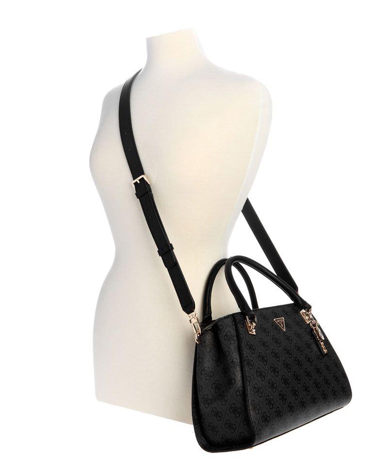 Cartera Noelle Ii Luxury Satchel Negro-4