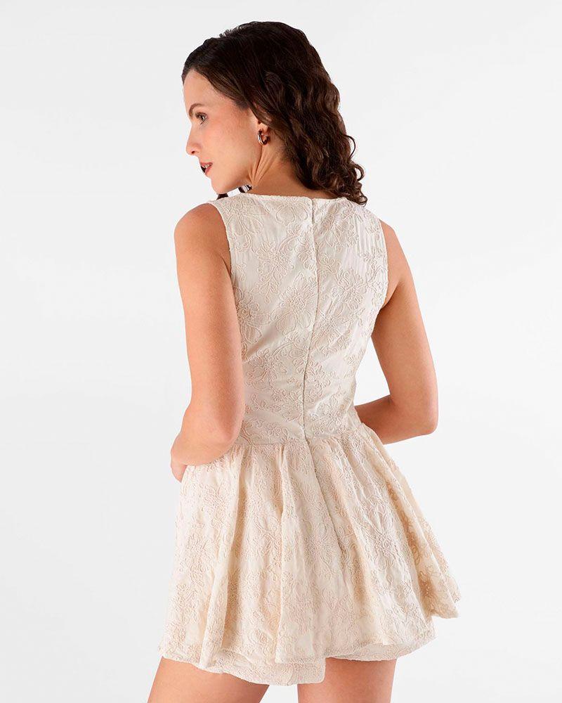 Enterito Zayla Embroidered Romper Rosa-3