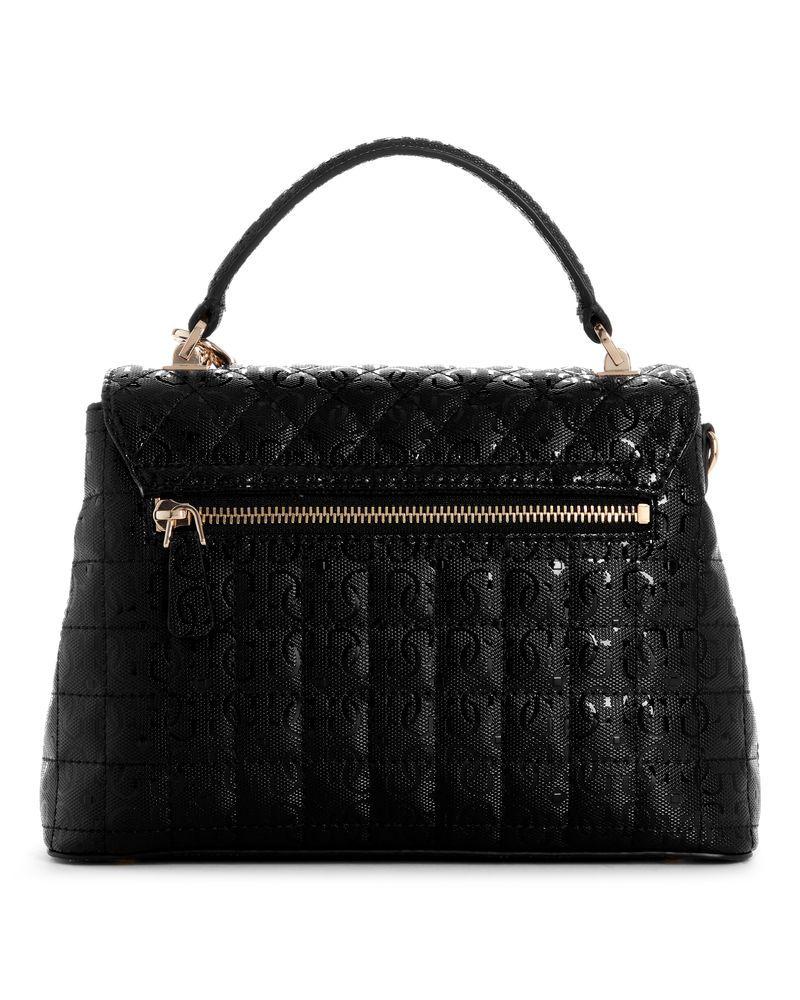 Cartera Guess Mujer Yarmilla Top Handle Flap Negro-2