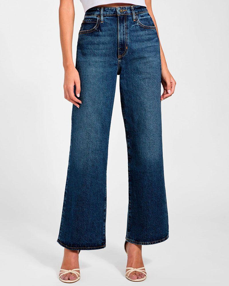 Jeans Wide Leg Mujer Guess-0