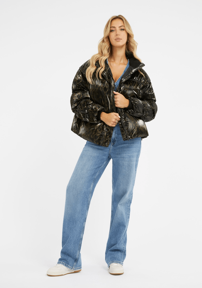 Chaqueta Guess Mujer Marika Puffa Jacket Multicolor-1