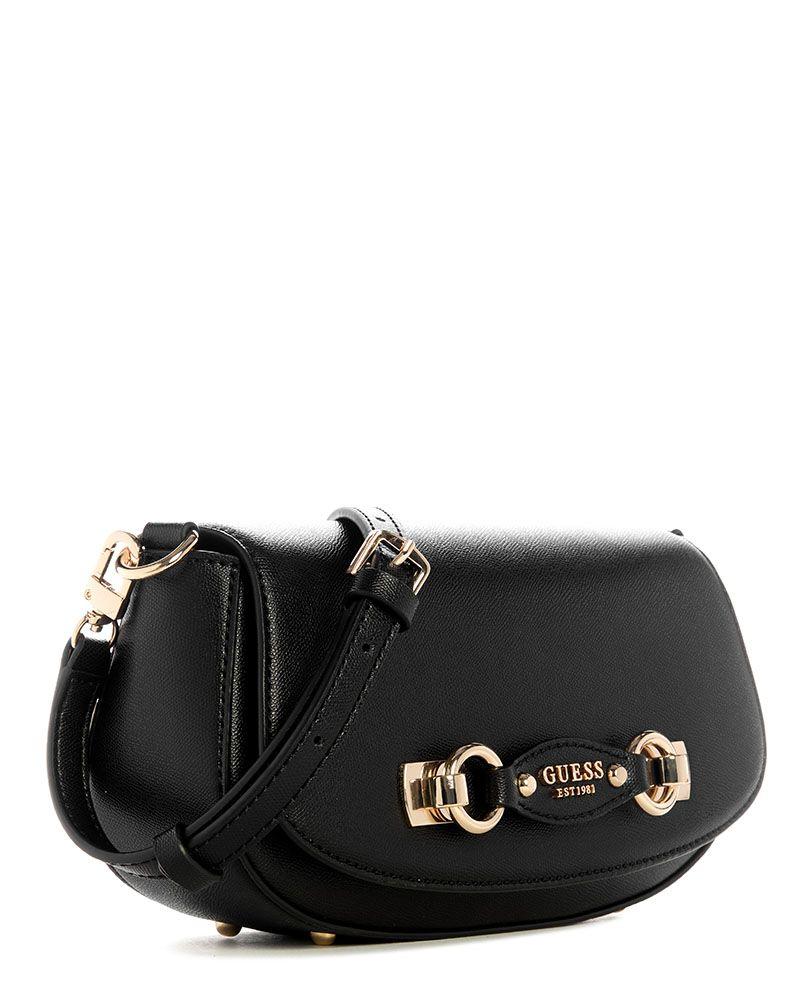Cartera Mimina Flap Crossbody Negro-1
