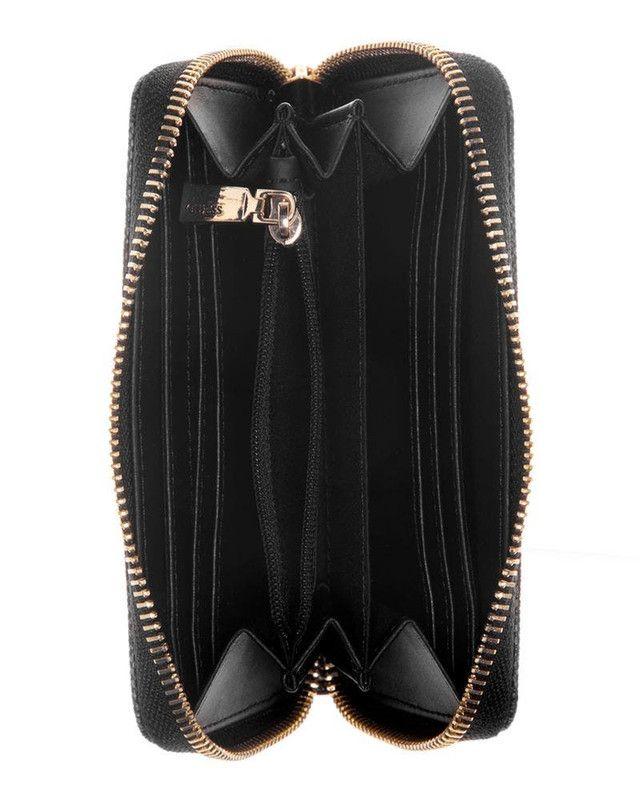 Billetera Guess Mujer Sestri Slg Medium Zip Around Negro-2