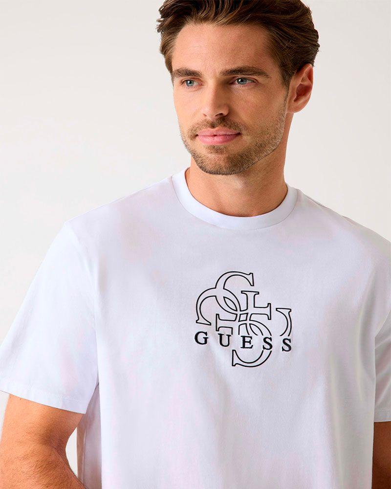 Polera Ss Bsc Basic Quattro G Tee Blanco Hombre-2