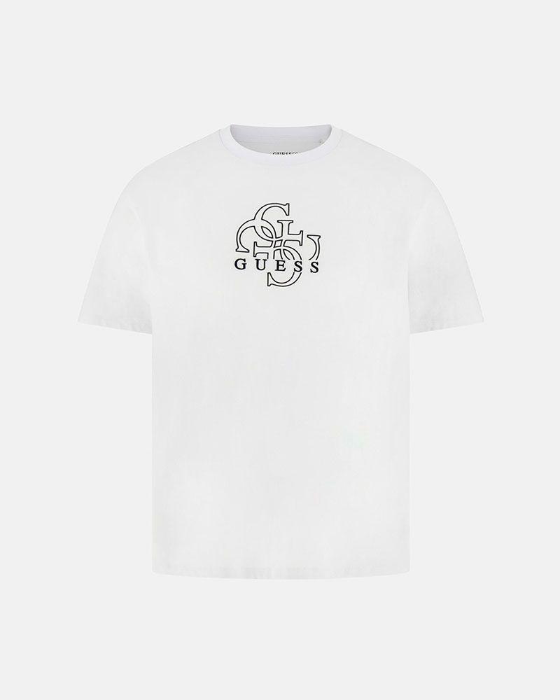 Polera Ss Bsc Basic Quattro G Tee Blanco Hombre-4