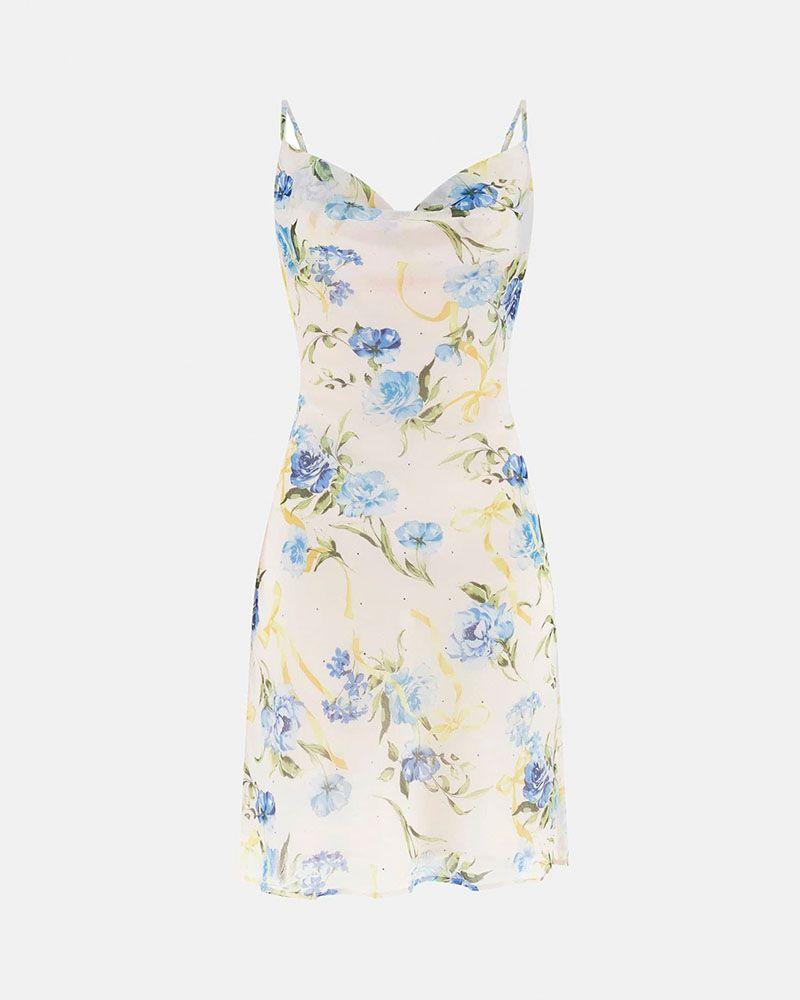 Vestido Sl Linda Mini Slip Multicolor-4