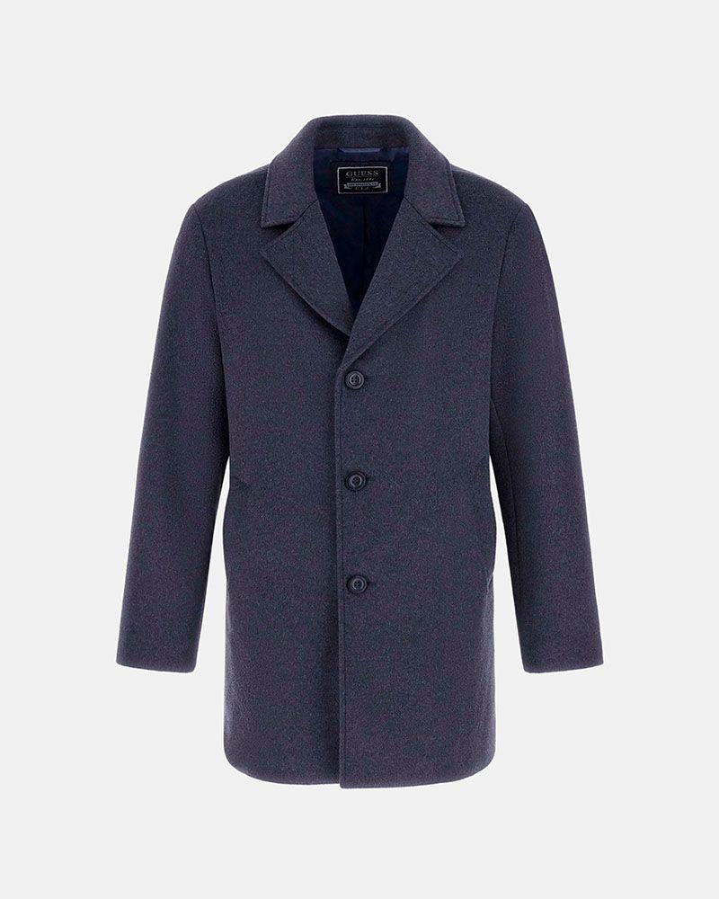 Abrigo Fitted Coat Negro-6
