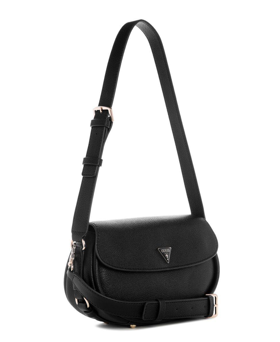 Cartera Danya Flap Shoulder Bag Negro-1