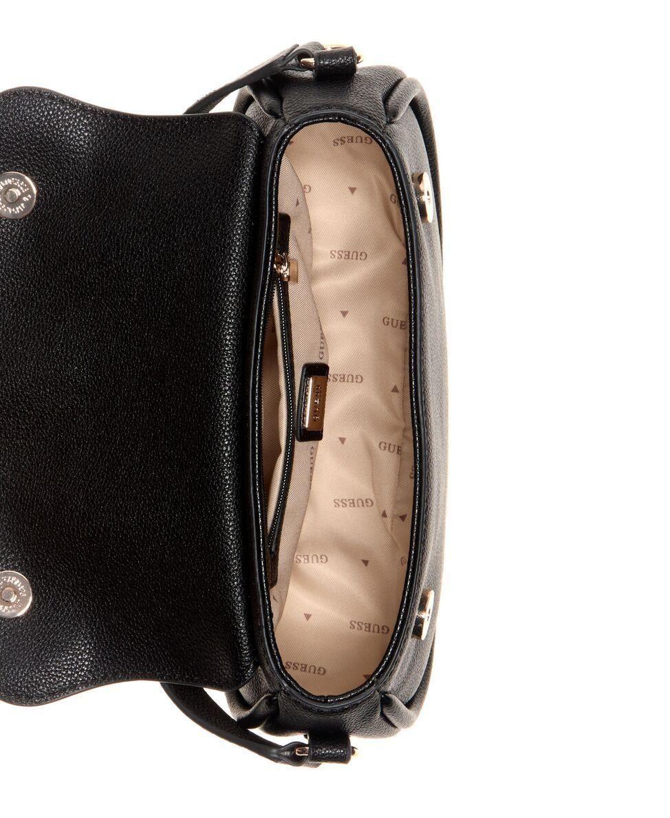 Cartera Danya Flap Shoulder Bag Negro-3