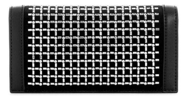 Mini Cartera Guess Mujer Gilded Glamour Xbody Clutch Negro-2