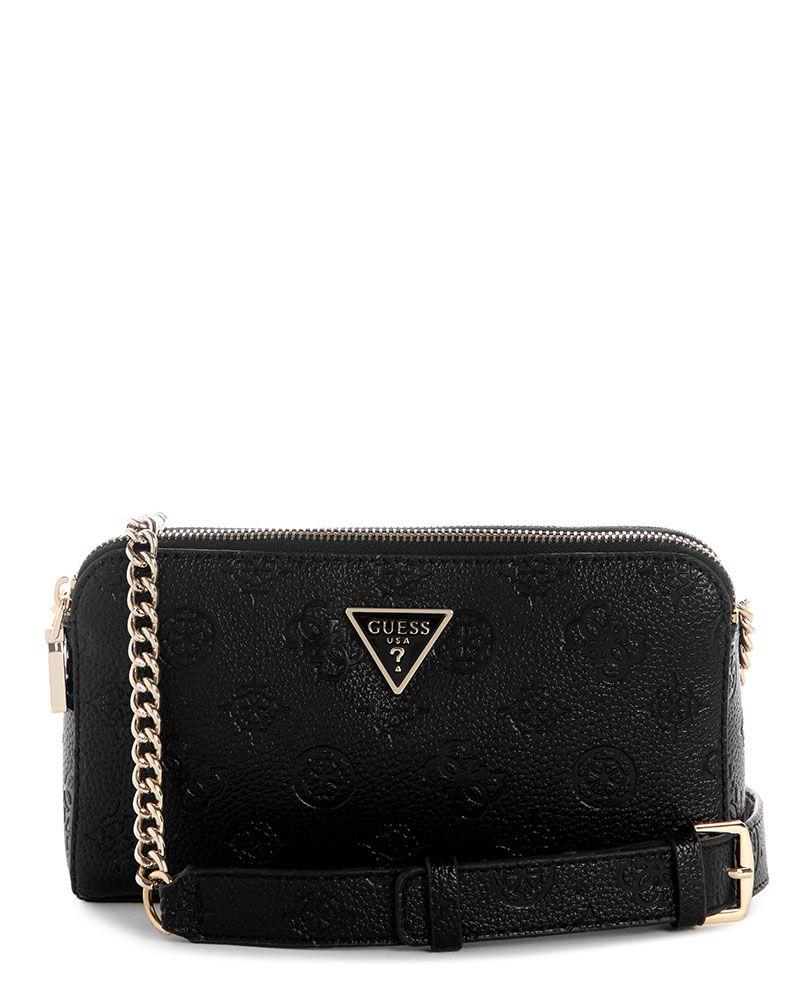 Cartera Guess Mujer Cresidia Ii Status Crossbody Negro-0