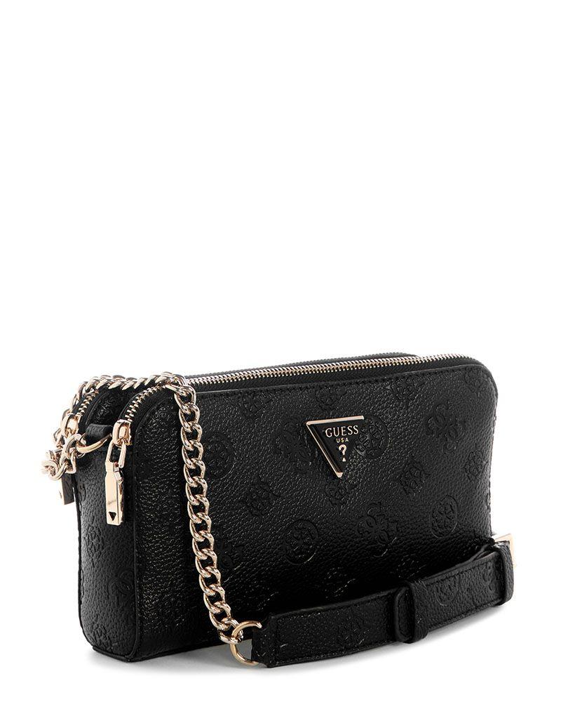 Cartera Guess Mujer Cresidia Ii Status Crossbody Negro-1