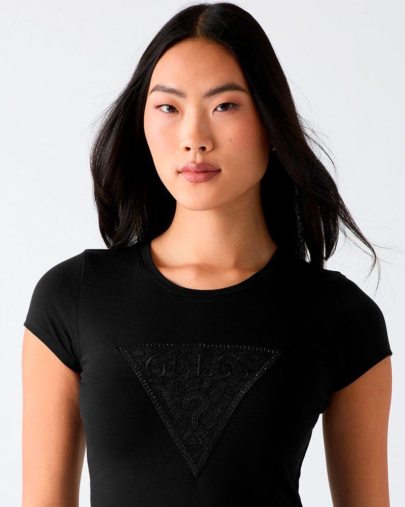 Polera Ss Triangle Lace R3 Tee-4