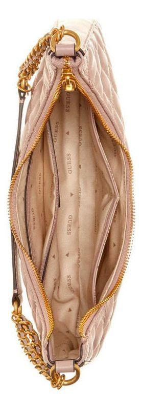 Cartera Guess Mujer Giully Top Zip Shoulder Bag Crema-3