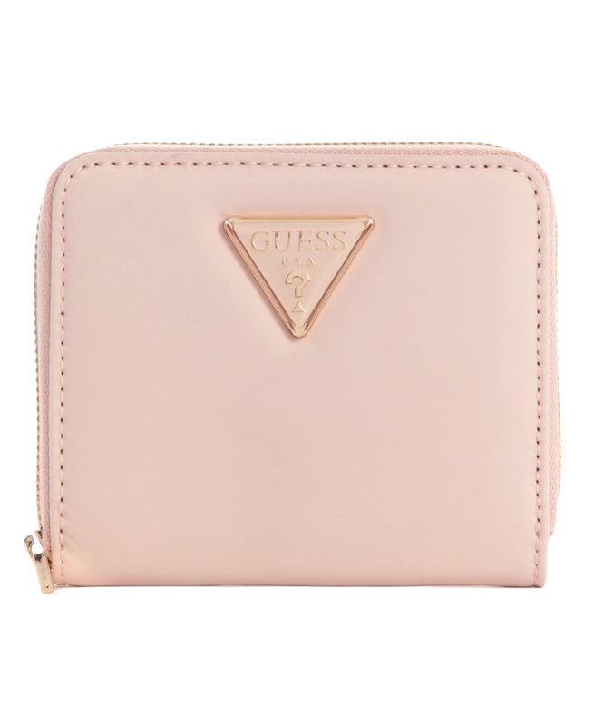 Billetera Guess Mujer Eco Gemma Slg Small Zp Around Crema-0