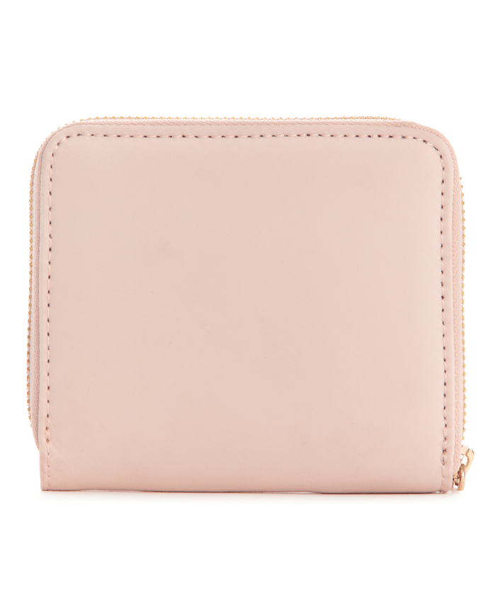 Billetera Guess Mujer Eco Gemma Slg Small Zp Around Crema-1