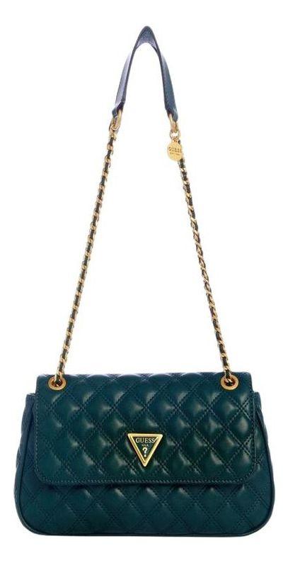 Cartera Guess Mujer Giully Convertible Xbody Flap Verde-0