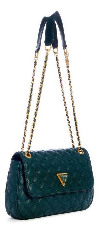 Cartera Guess Mujer Giully Convertible Xbody Flap Verde-1