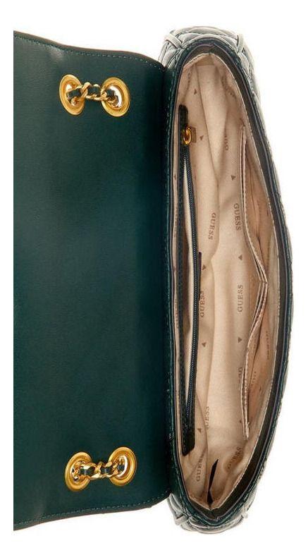 Cartera Guess Mujer Giully Convertible Xbody Flap Verde-3