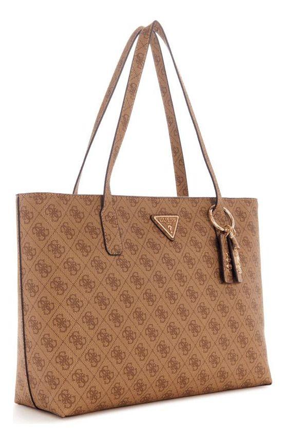 Cartera Guess Mujer Eco Elements Tote Café-1