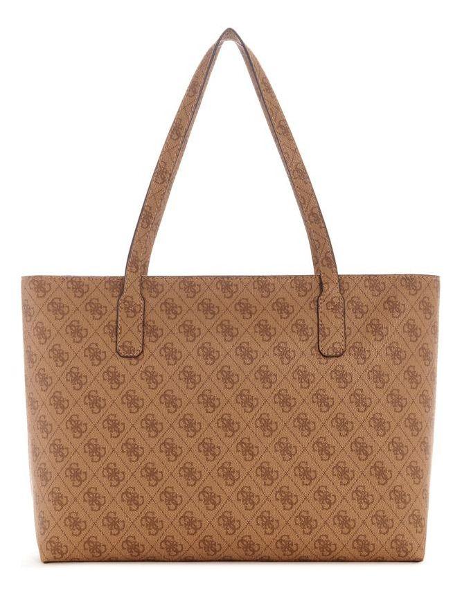 Cartera Guess Mujer Eco Elements Tote Café-2