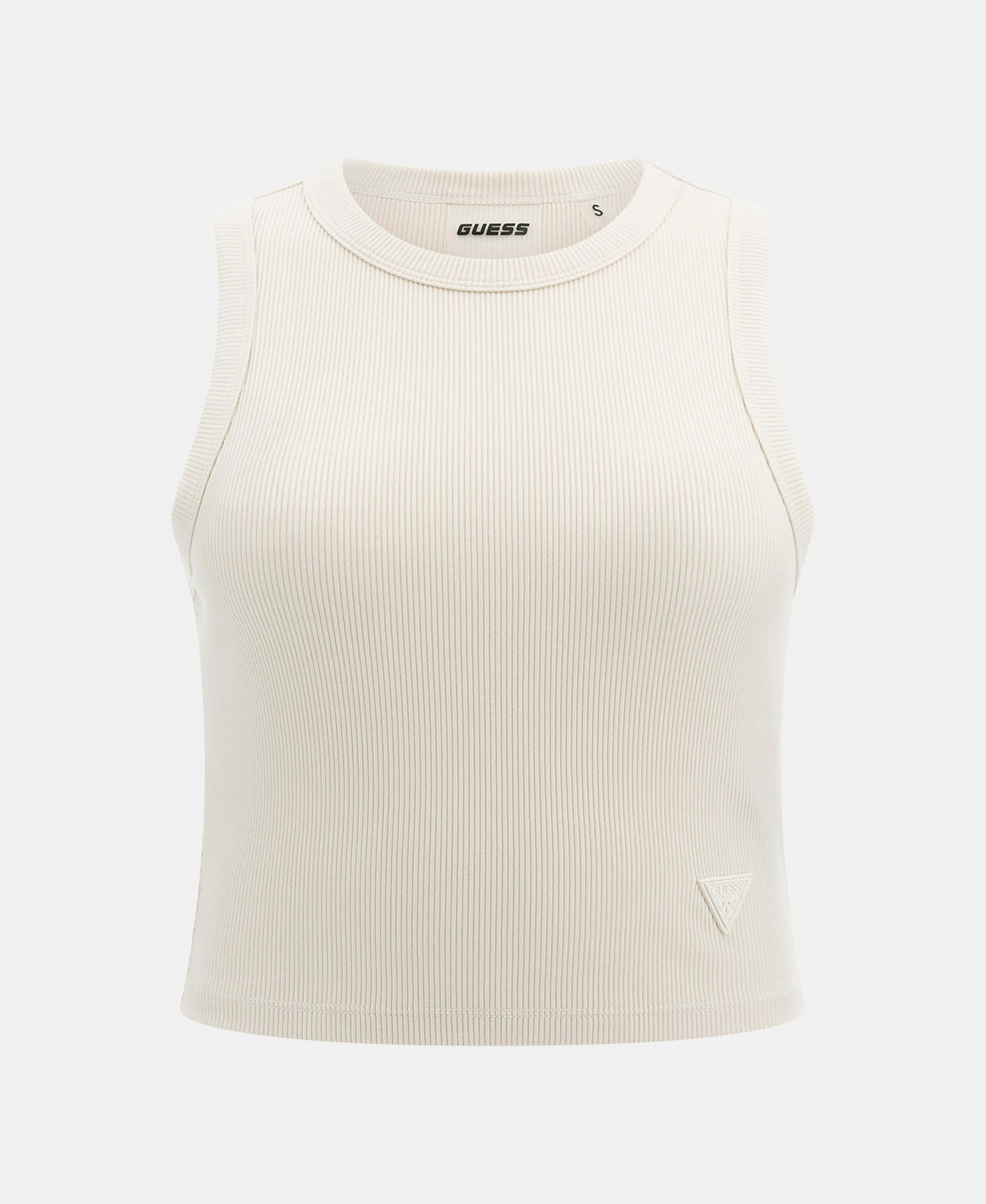 Top Guess Mujer Edie Tank Top Celeste-4
