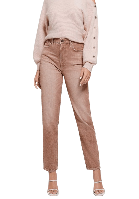 Jeans Guess Mujer Mom Jean Rosa-0
