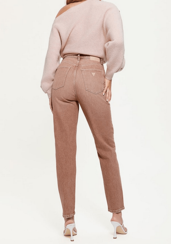 Jeans Guess Mujer Mom Jean Rosa-2